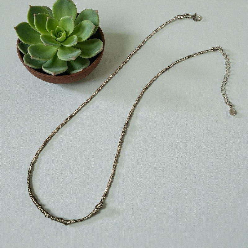 Floating Disc Necklace