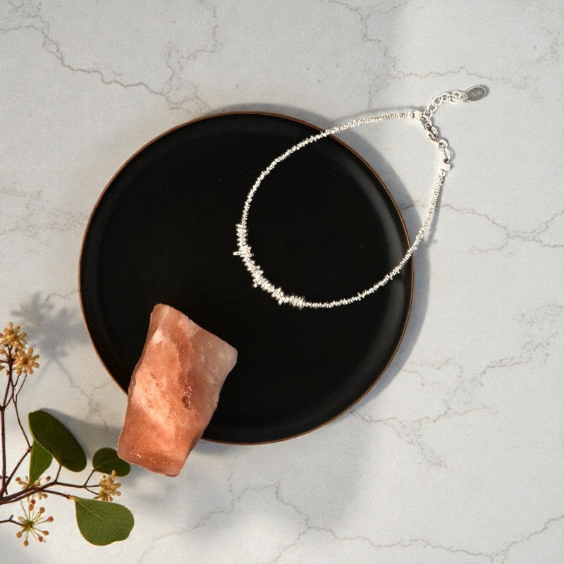 Silver Moon Beat Bracelet