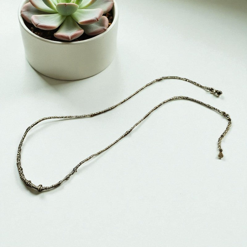 Floating Disc Necklace